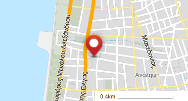 Location of business on map