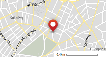 Location of business on map