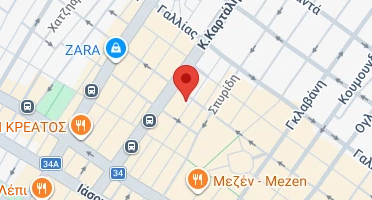 Χάρτης και σημείο της επιχείρησης