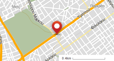 Location of business on map
