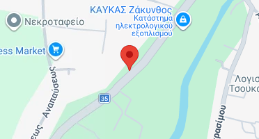 Location of business on map