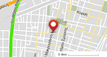 Location of business on map