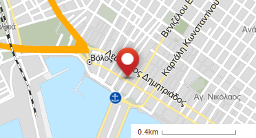 Location of business on map