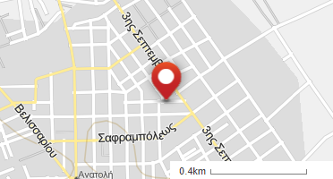 Location of business on map