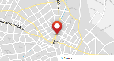 Location of business on map
