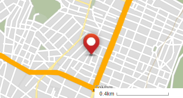 Location of business on map
