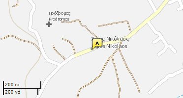Location of business on map