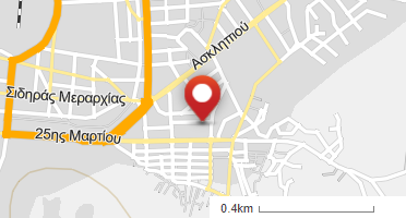 Χάρτης και σημείο της επιχείρησης