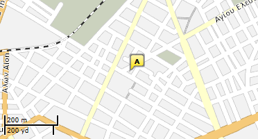 Location of business on map