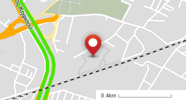 Location of business on map