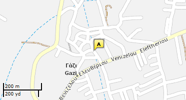 Location of business on map