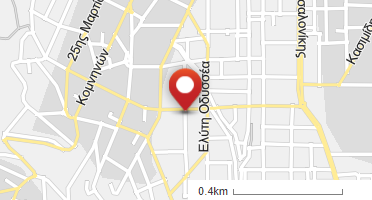 Location of business on map