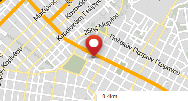 Location of business on map