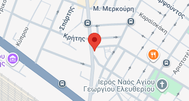Location of business on map