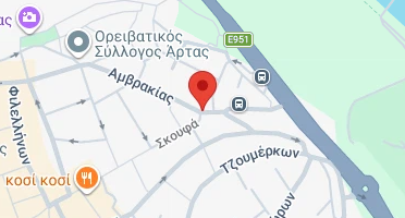 Χάρτης και σημείο της επιχείρησης
