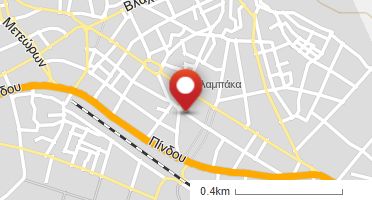 Location of business on map