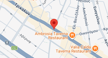 Location of business on map