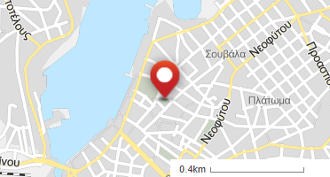 Location of business on map