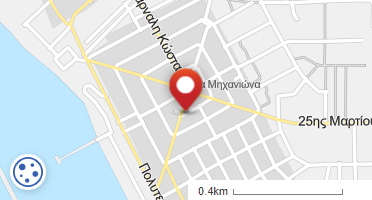 Location of business on map