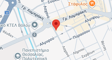 Location of business on map