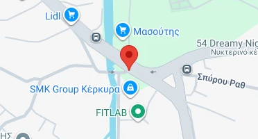 Location of business on map