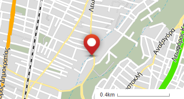 Location of business on map