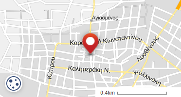 Location of business on map