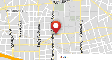 Location of business on map