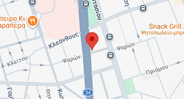 Χάρτης και σημείο της επιχείρησης