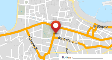 Χάρτης και σημείο της επιχείρησης