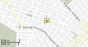 Χάρτης και σημείο της επιχείρησης