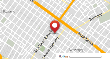 Location of business on map