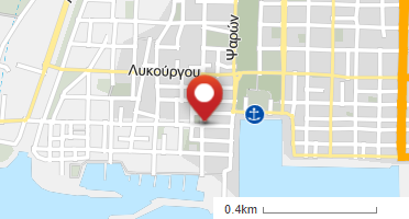 Location of business on map