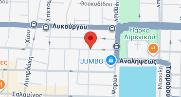 Location of business on map