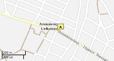 Χάρτης και σημείο της επιχείρησης