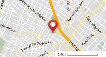 Location of business on map