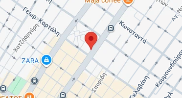 Location of business on map