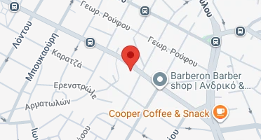 Location of business on map