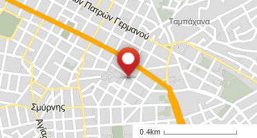Χάρτης και σημείο της επιχείρησης