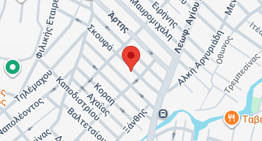 Location of business on map