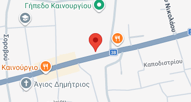 Location of business on map