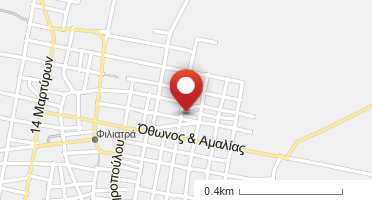 Location of business on map