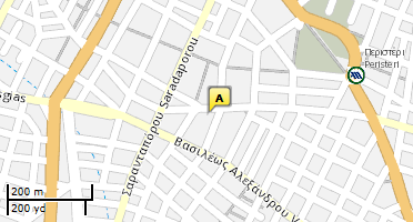 Location of business on map