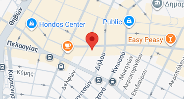 Location of business on map