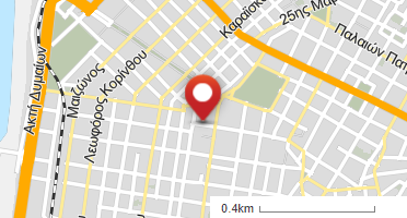 Location of business on map