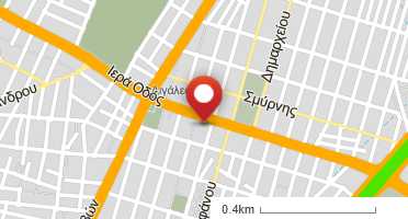 Location of business on map