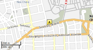 Χάρτης και σημείο της επιχείρησης