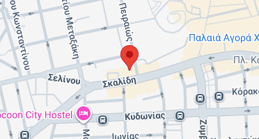 Location of business on map
