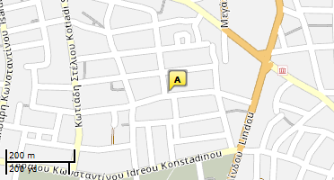 Location of business on map