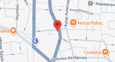 Location of business on map
